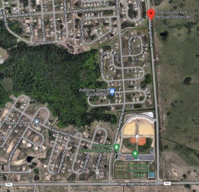 PCFR station 46 map
