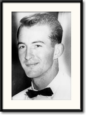 Powell black and white with bowtie
